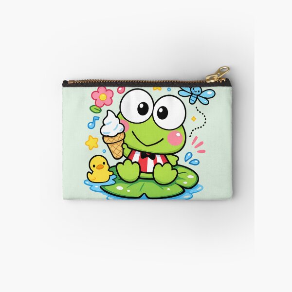 Item preview, Happy Keroppi with ice cream and ducky designed and sold by Mich.shop.