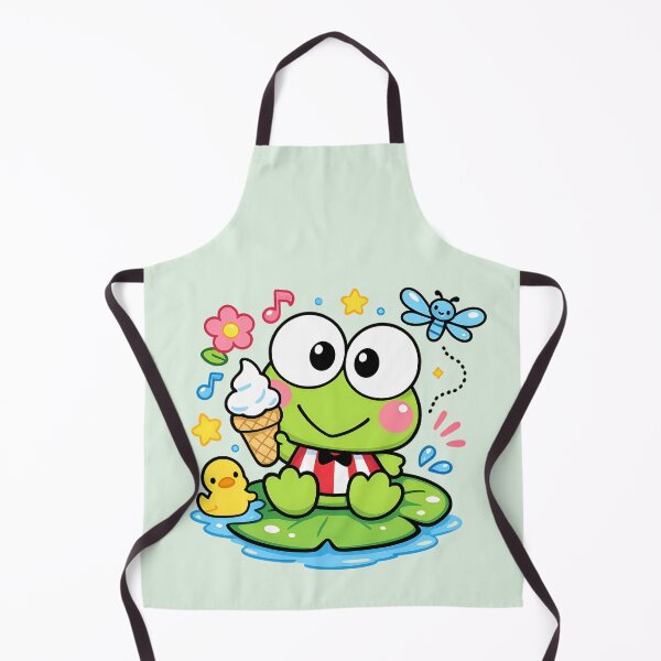 Item preview, Happy Keroppi with ice cream and ducky designed and sold by Mich.shop.