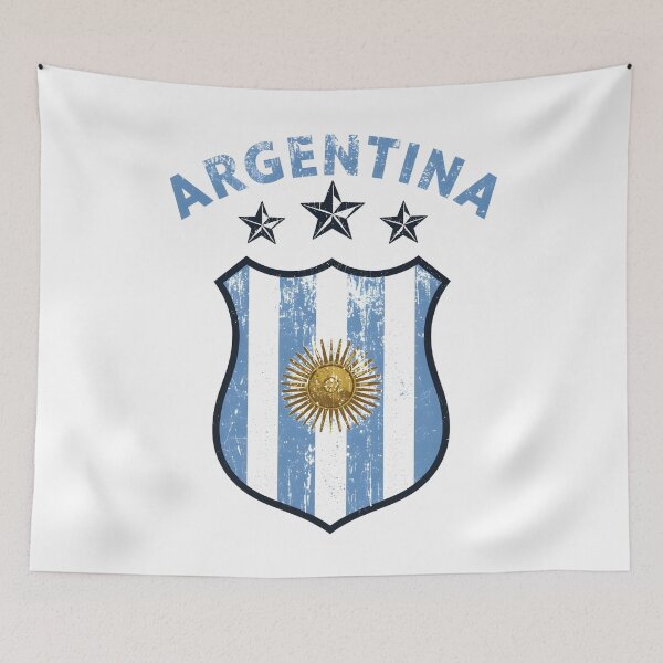 Item preview, Argentina Fan designed and sold by StudioRedKoala.