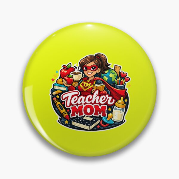 Item preview, Teacher Mom Superhero designed and sold by Teacuppupdesign.