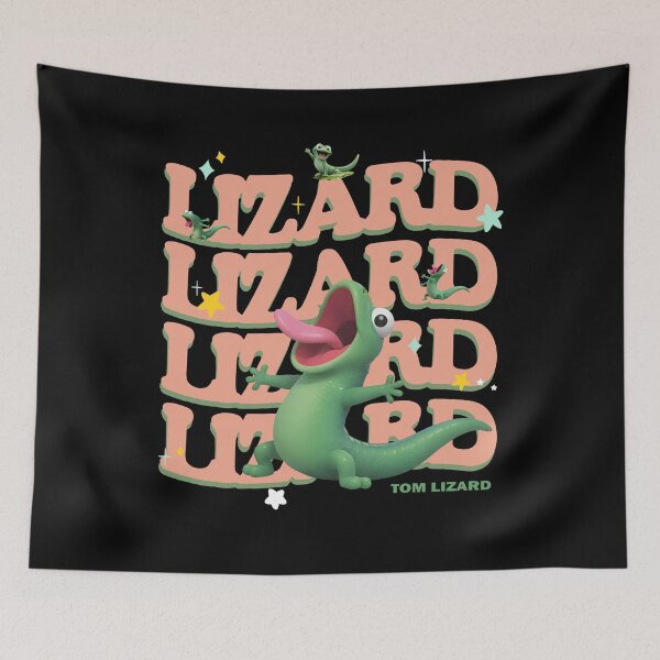 Item preview, Funny Tom Lizard Cartoon Character Retro Cute designed and sold by BousinilyArt.