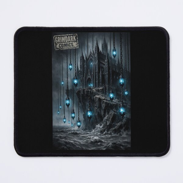Item preview, Cathedral of the Sunless Sea - Grimdark Landscape designed and sold by bapupa.