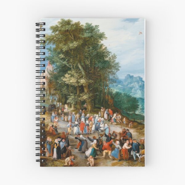 Item preview, Flemish Fair Village Festival Painting Jan Brueghel Elder designed and sold by TheSoulOfArt.