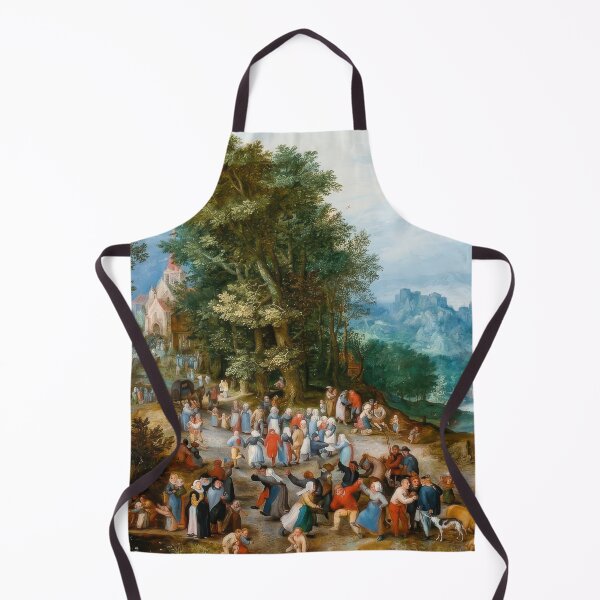 Item preview, Flemish Fair Village Festival Painting Jan Brueghel Elder designed and sold by TheSoulOfArt.