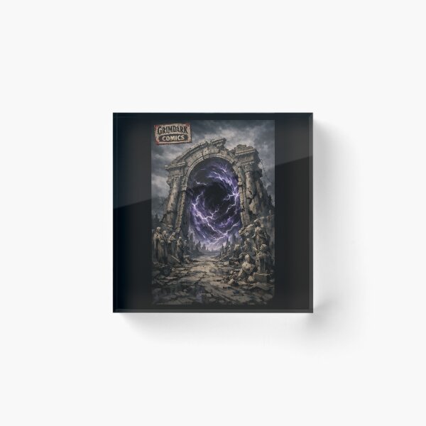 Item preview, Shattered Grace Gateway - Grimdark Landscape designed and sold by bapupa.