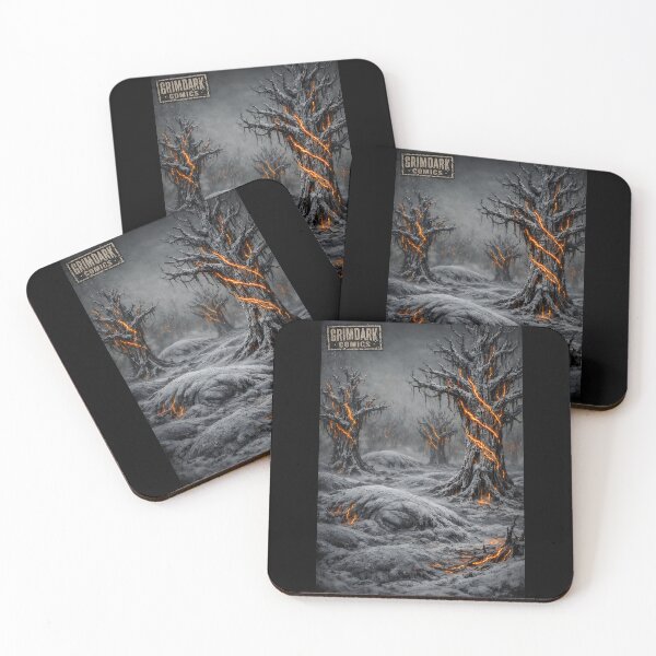 Item preview, The Ash-Choked Arboretum - Grimdark Landscape designed and sold by bapupa.