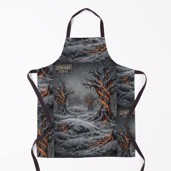 Item preview, The Ash-Choked Arboretum - Grimdark Landscape designed and sold by bapupa.
