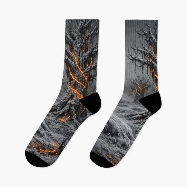 Item preview, The Ash-Choked Arboretum - Grimdark Landscape designed and sold by bapupa.