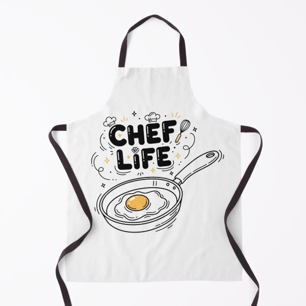 Item preview, Chef Life Playful Frying Pan Culinary Design designed and sold by Faithful Inspiration.