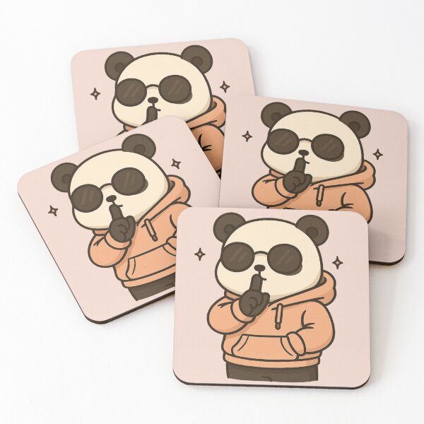 Item preview, Adorable Panda in Cozy Orange Hoodie designed and sold by Aloloco.