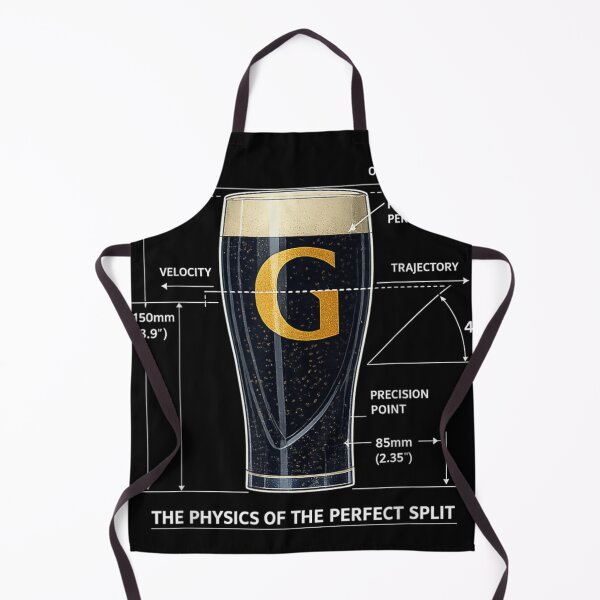 Item preview, The Physics of the Perfect Split Irish Beer Humor designed and sold by Daisy Grimes.