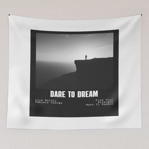 Item preview, Dare to dream motivation  designed and sold by LorenzoArtZa.