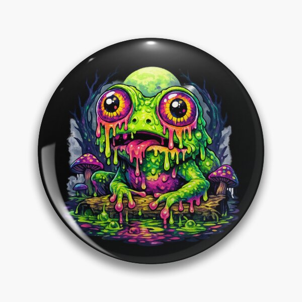 Item preview, Frog melted in a mystical swamp designed and sold by FroggyOnly.