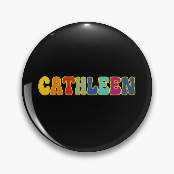 Item preview, ❤️ Cathleen Personalized Name Wavy Retro Shirt, Coffee Mug, Sticker Gift designed and sold by HelixPedia.