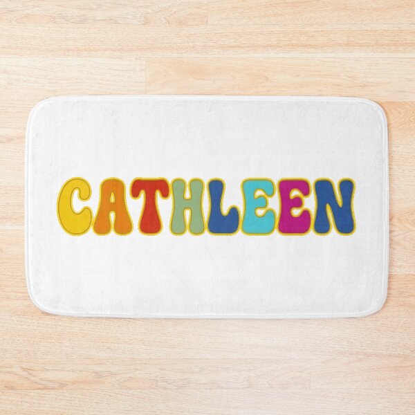 Item preview, ❤️ Cathleen Personalized Name Wavy Retro Shirt, Coffee Mug, Sticker Gift designed and sold by HelixPedia.