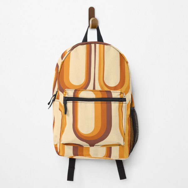 Item preview, Mid Century Modern Retro 70s - Orange and Brown designed and sold by JMgraphic.