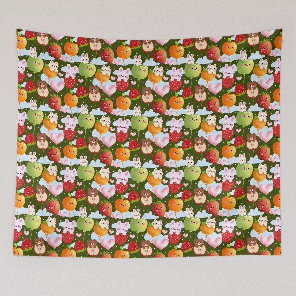 Item preview, Fruit Balloon Adventure Seamless designed and sold by KJackArtwork.