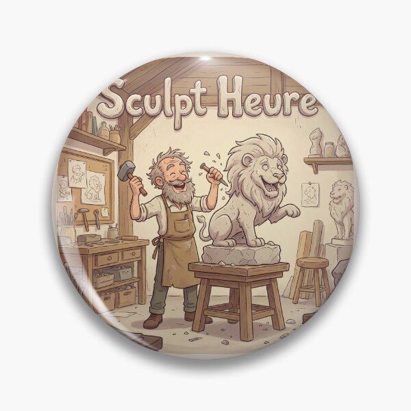 Item preview, Sculpt Hour – A creative play on words for sculptors and sculpture enthusiasts designed and sold by WordPlayStudio.