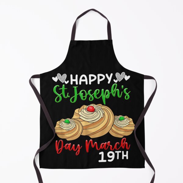 Item preview, Happy St Josephs Day Zeppole Pastry March 19th Italian Tradition Pastry T-Shirt designed and sold by FloroFablem.