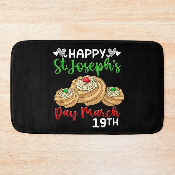 Item preview, Happy St Josephs Day Zeppole Pastry March 19th Italian Tradition Pastry T-Shirt designed and sold by FloroFablem.