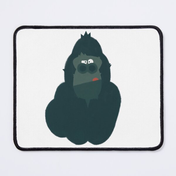 Item preview, Cute Friendly Gorilla Illustration designed and sold by DoodleODay.