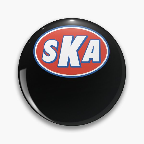 Item preview, SKA sticker - red and blue  designed and sold by harrytop168.