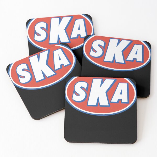 Item preview, SKA sticker - red and blue  designed and sold by harrytop168.