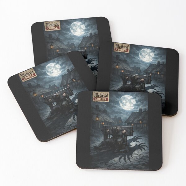 Item preview, Stocks of the Moon-Sick - Medieval Horror designed and sold by bapupa.