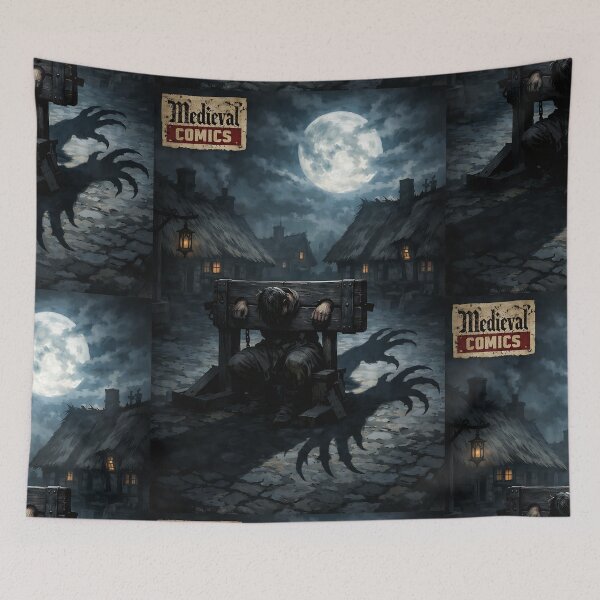 Item preview, Stocks of the Moon-Sick - Medieval Horror designed and sold by bapupa.