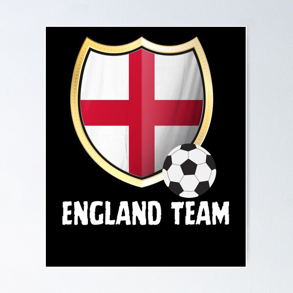 Item preview, England Flag Football - gift fans designed and sold by TobiasLogic.