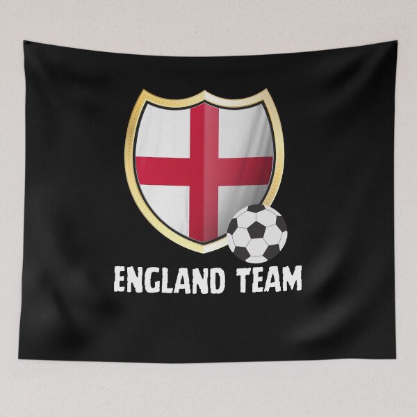 Item preview, England Flag Football - gift fans designed and sold by TobiasLogic.