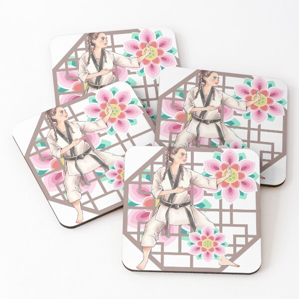 Item preview, Taekwondo Practitioner - Movement and Lotus designed and sold by Kanniax.