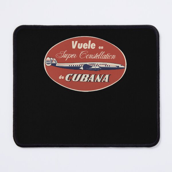 Item preview, Vuele en Super Constellation de Cubana vintage luggage tag designed and sold by harrytop168.