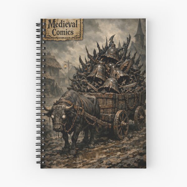 Item preview, The Iron-Bound Tithe-Cart - Medieval Horror designed and sold by bapupa.