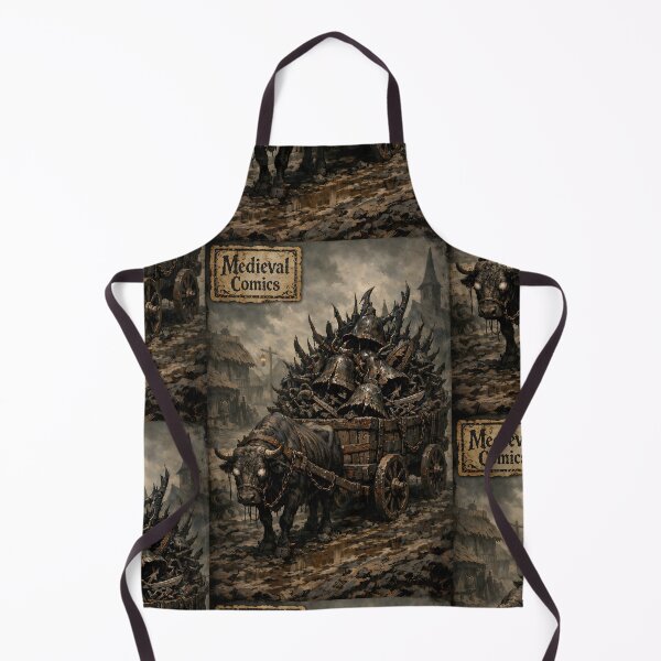 Item preview, The Iron-Bound Tithe-Cart - Medieval Horror designed and sold by bapupa.