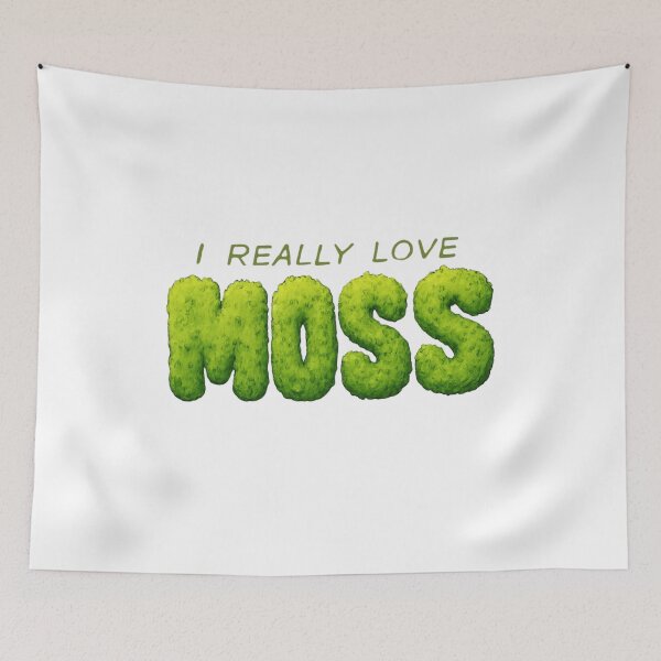 Item preview, I really love moss  designed and sold by Aminesnip.