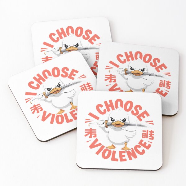 Item preview, The Unhinged Duck : I Chose violence Today . designed and sold by CeliaZnx.