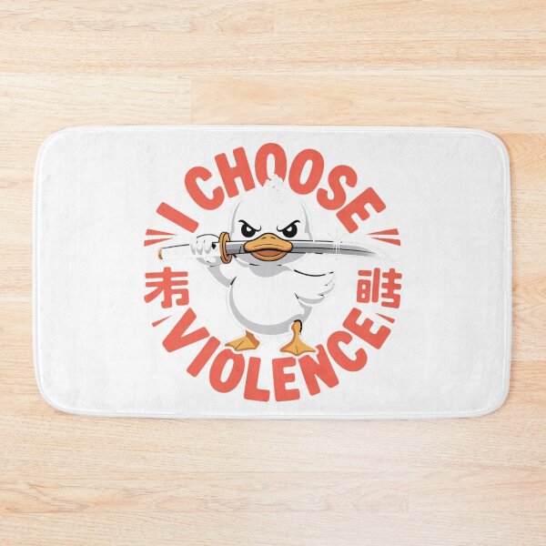 Item preview, The Unhinged Duck : I Chose violence Today . designed and sold by CeliaZnx.