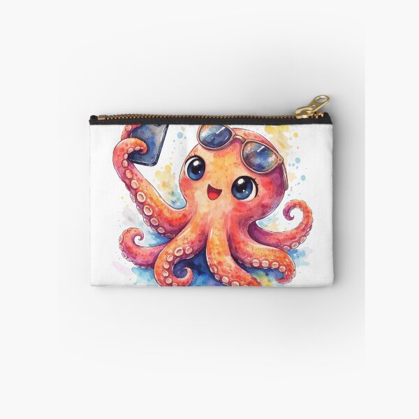Item preview, Octopus Selfie  designed and sold by LoopyPop.