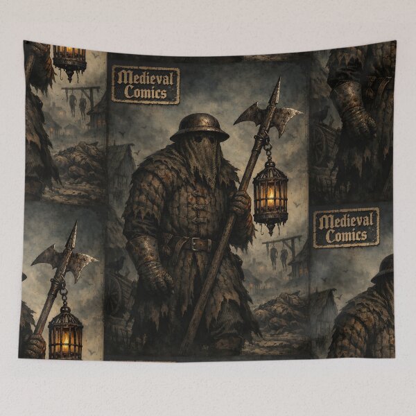 Item preview, Warden of the Wattle-and-Daub - Medieval Horror designed and sold by bapupa.