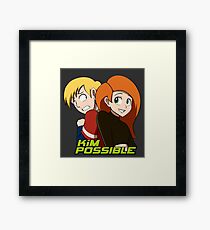 My Hero Kim Possible Framed Print