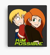 My Hero Kim Possible Canvas Print
