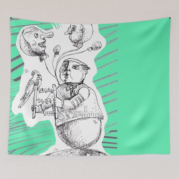 Item preview, Lotto Seller Clown (drawing by ACCI) Issue designed and sold by VanyssaGraphics.