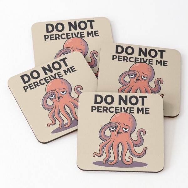 Item preview, Do Not Perceive Me Octopus Shirt – Funny Overstimulated Introvert Octopus Meme Tee designed and sold by ZyxDes.