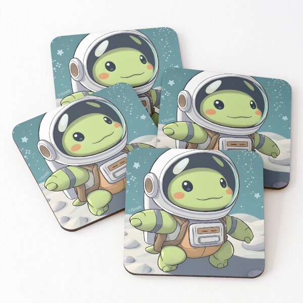 Item preview, Astronaut turtle designed and sold by Kawaii art store.