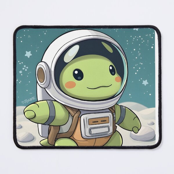Item preview, Astronaut turtle designed and sold by Kawaii art store.