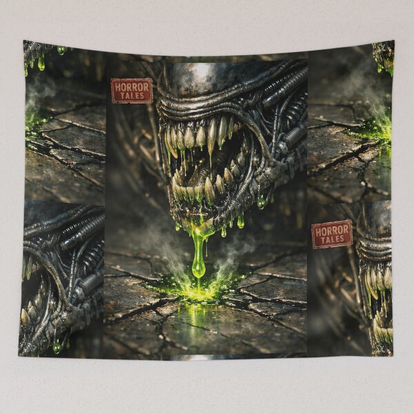 Item preview, Acid-Veined Maw - Space Horror designed and sold by bapupa.