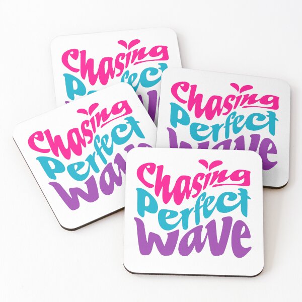 Item preview, Chasing the Perfect Wave – Surf Quote Beach Lifestyle designed and sold by xam.