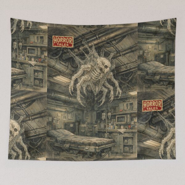 Item preview, The Molting Husk - Space Horror designed and sold by bapupa.