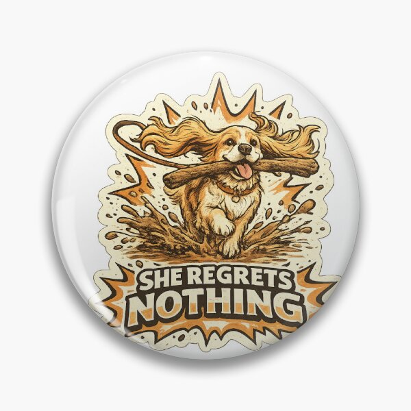 Item preview, She Regrets Nothing Cocker Spaniel Mom Shirt Funny Cocker Spaniel Dog Mom Gift designed and sold by PawMuse Studio.